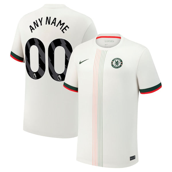 Soccer Intl Chelsea 2025/26 Away Replica Custom Jersey Cream