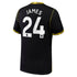 Reece James Chelsea Soccer Intl 2026/27 Away Stadium Replica Jersey - Black