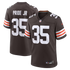 Toriano Pride Jr. Cleveland Browns Soccer Intl Team Game Jersey - Brown