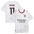 Christian Pulisic AC Milan Soccer Intl 2026/27 Away Replica Jersey - White