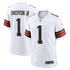 KC Concepcion Jr. Cleveland Browns Soccer Intl Game Jersey - White