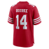Kurtis Rourke San Francisco 49ers Soccer Intl Team Game Jersey - Scarlet