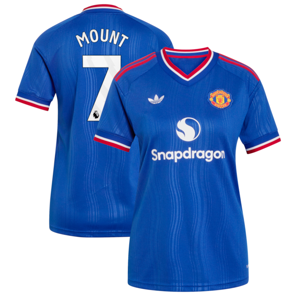 Mason Mount Manchester United Soccer Intl Women's 2026/27 Away Replica Jersey - Royal