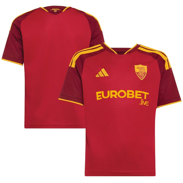 AS Roma Soccer Intl Youth 2026/27 Home Replica Jersey - Red