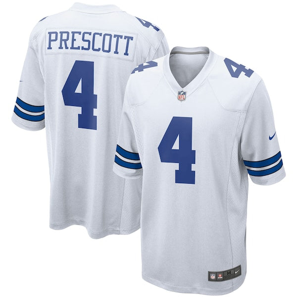 Soccer Intl Dak Prescott Dallas Cowboys Game Jersey White