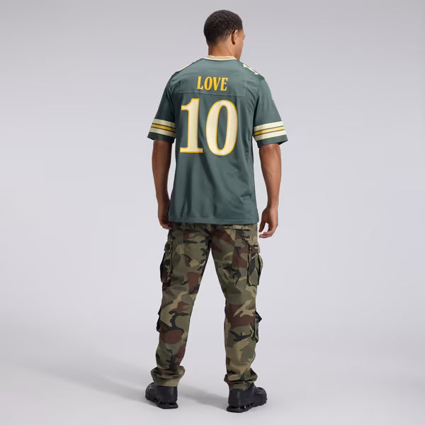 Soccer Intl Love Green Bay Packers Soccer Intl 2026 Rivalries Collection Game Jersey - Green