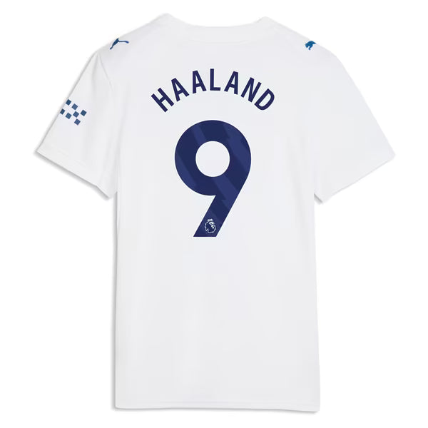Erling Haaland Manchester City Soccer Intl Women's 2026/27 Third Replica Jersey - White