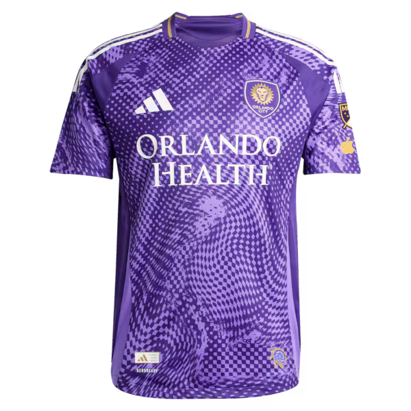 Daryl Dike Orlando City SC Soccer Intl 2025 Perfect Storm Primary On-Field Authentic Jersey - Purple