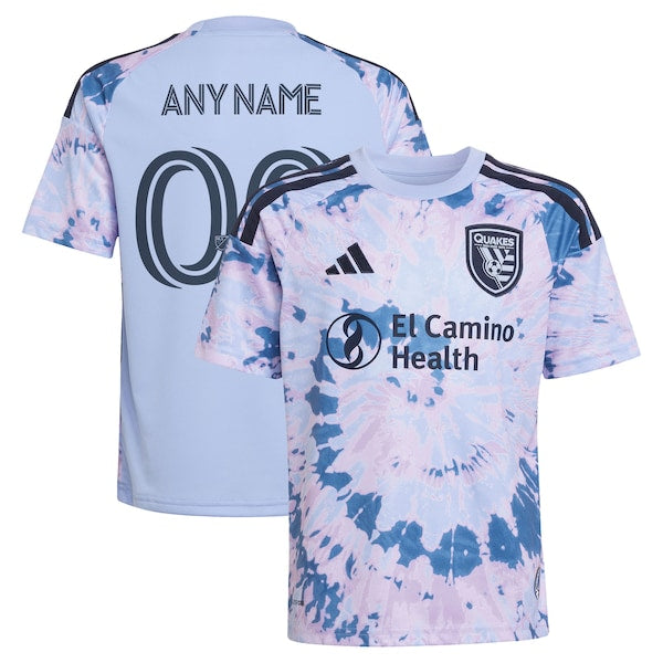 Soccer Intl San Jose Earthquakes Youth 2026 The Dead Kit Replica Custom Jersey Light Blue