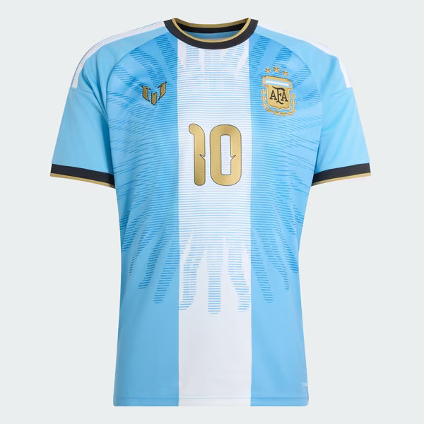Lionel Messi Argentina National Team adidas AFA x Messi Replica Jersey - Light Blue