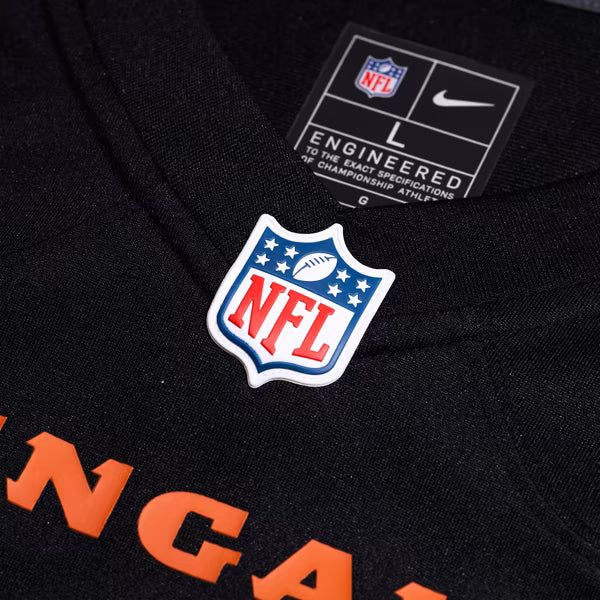 P.J. Jules Cincinnati Bengals Soccer Intl Game Player Jersey - Black