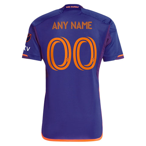 Houston Dynamo FC 2024 Still Holdin'  Custom Shirt – Purple