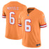 Baker Mayfield Tampa Bay Buccaneers Soccer Intl Alternate Vapor F.U.S.E. Stitched Limited Jersey - Creamsicle