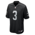 Taron Johnson Las Vegas Raiders Soccer Intl Team Game Jersey - Black