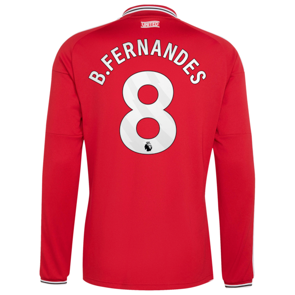 Soccer Intl Bruno Fernandes Manchester United 2026/27 Home Stadium Replica Jersey Red