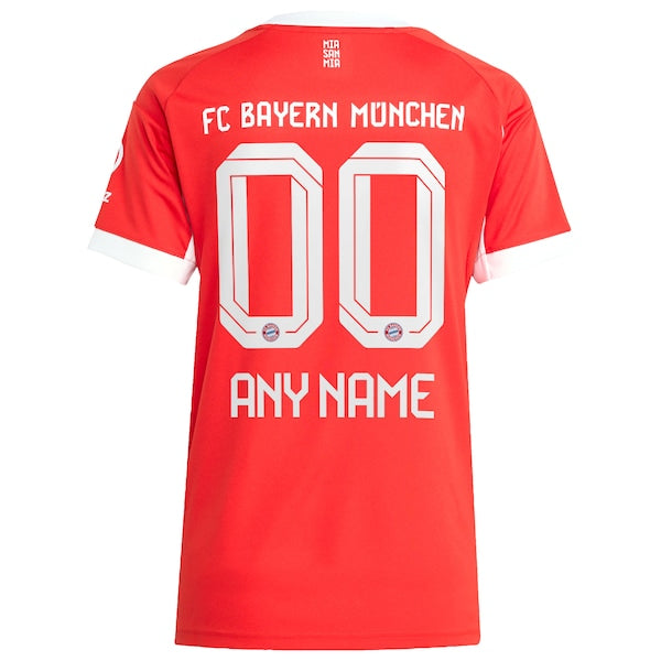 Soccer Intl Bayern Munich 2025/26 Home Replica Custom Jersey Red