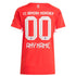 Adidas Bayern Munich 2025/26 Home Replica Custom Jersey Red