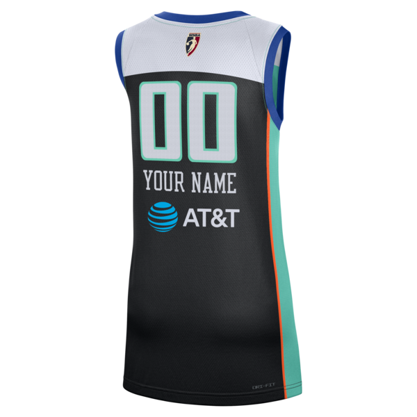 Soccer Intl New York Liberty Victory Custom Jersey Black