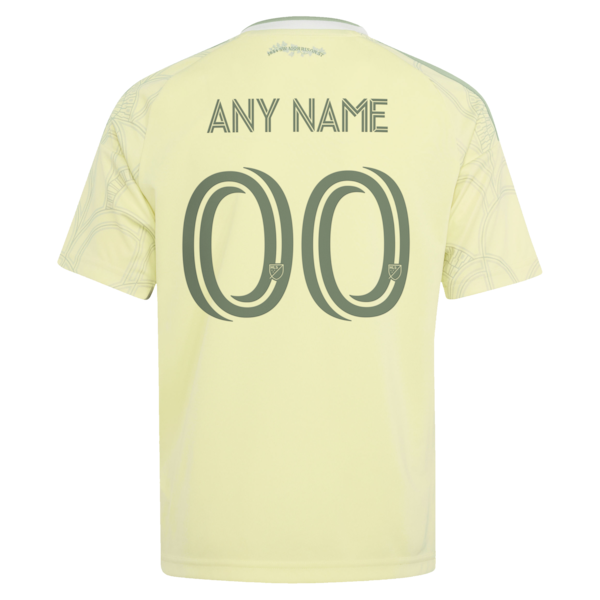 Soccer Intl Portland Timbers Youth 2026 Civic Stadium Kit Replica Custom Jersey Yellow