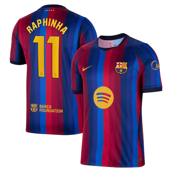 Soccer Intl Raphinha Barcelona 2026/27 Home Stadium Replica Jersey Red