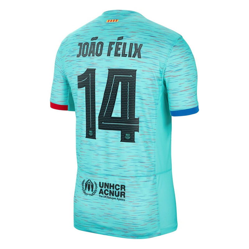 João Félix Barcelona  2023/24 Third Jersey - Aqua