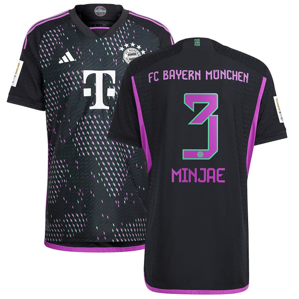 Kim Min-jae Bayern Munich  2023/24 Away Player Jersey - Black