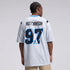 Aidan Hutchinson Detroit Lions Soccer Intl 2026 Rivalries Collection Game Jersey - Silver
