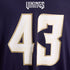 Andrew Van Ginkel Minnesota Vikings Soccer Intl 2026 Rivalries Collection Game Jersey - Purple