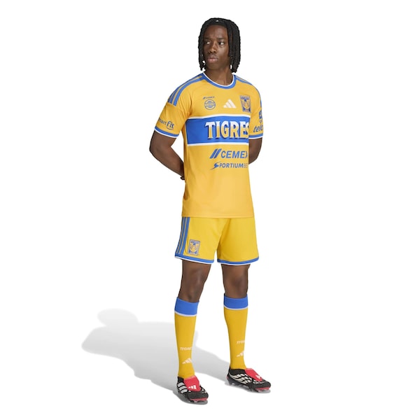 Tigres UANL Soccer Intl 2026/27 Home Replica Jersey - Gold