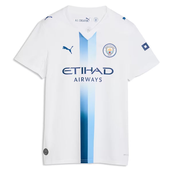 Manchester City Soccer Intl Women's 2026/27 Third Replica Custom Jersey - White