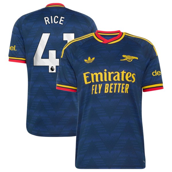 Declan Rice Arsenal Soccer Intl 2026/27 Away Replica Jersey - Navy