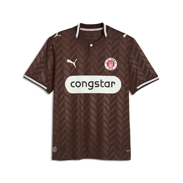 St. Pauli Soccer Intl 2026/27 Home Replica Jersey - Brown