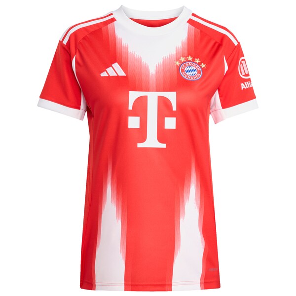Adidas Bayern Munich 2025/26 Home Replica Custom Jersey Red