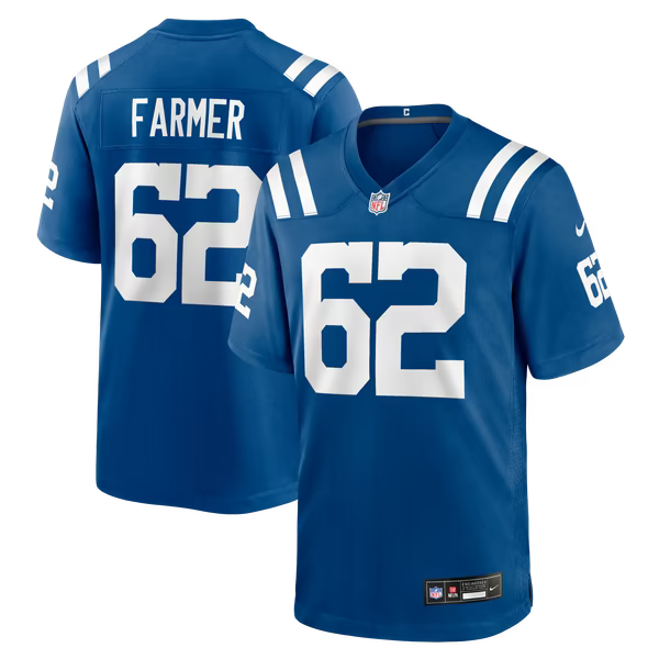 Jalen Farmer Indianapolis Colts Soccer Intl Team Game Jersey - Royal