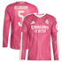 Jude Bellingham Real Madrid Soccer Intl 2026/27 Third Replica Long Sleeve Jersey - Pink