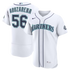 Randy Arozarena Seattle Mariners Soccer Intl Home 50th Season Authentic Jersey - White