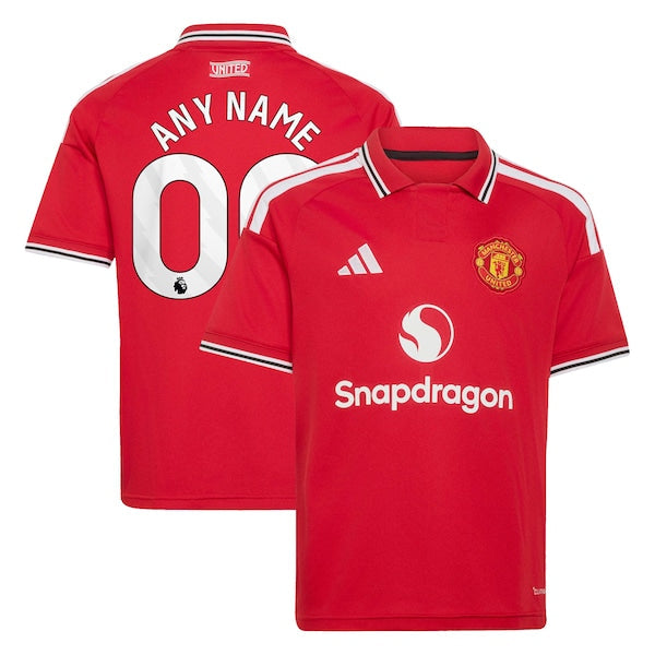 Soccer Intl Manchester United 2026/27 Home Replica Custom Jersey Red