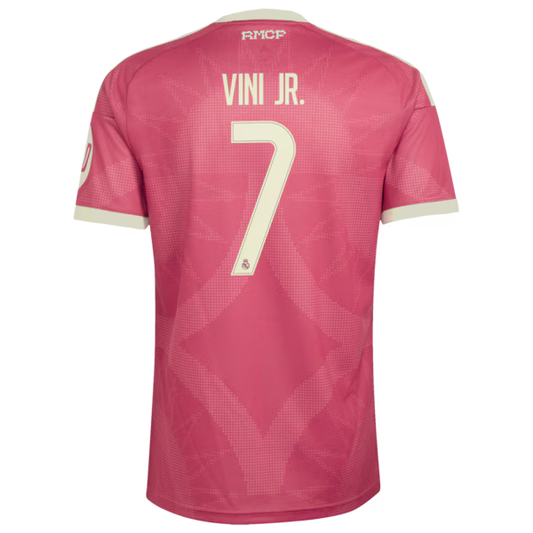 Vini Jr. Real Madrid Soccer Intl 2026/27 Third Replica Jersey - Pink