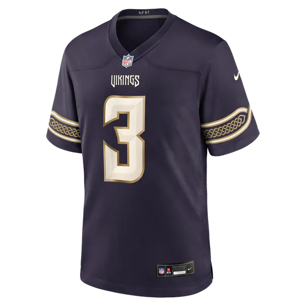 Soccer Intl Addison Minnesota Vikings Soccer Intl 2026 Rivalries Collection Game Jersey - Purple