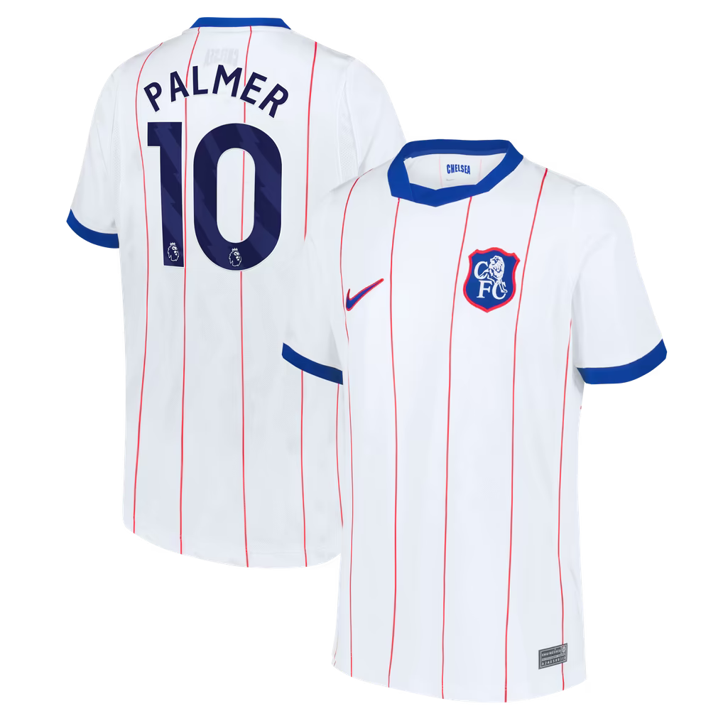 Cole Palmer Chelsea Soccer Intl Youth 2026/27 Third Stadium Replica Jersey - White