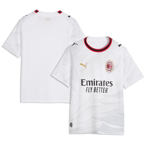 AC Milan Soccer Intl Youth 2026/27 Away Replica Jersey - White