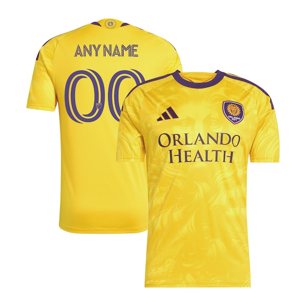 Soccer Intl Orlando City SC 2026 Sunken Treasure Kit Replica Custom Jersey Yellow