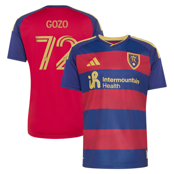 Adidas Zavier Gozo Real Salt Lake 2026 The Switchback Replica Jersey Red