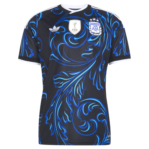 Soccer Intl Argentina National Team 2026 Away Replica Jersey Black