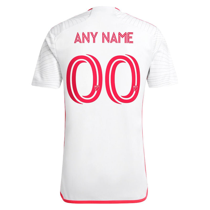 St. Louis City SC  2024 The Confluence Kit  Custom Jersey - White