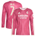 Vini Jr. Real Madrid Soccer Intl 2026/27 Third Replica Long Sleeve Jersey - Pink