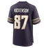 T.J. Hockenson Minnesota Vikings Soccer Intl 2026 Rivalries Collection Game Jersey - Purple
