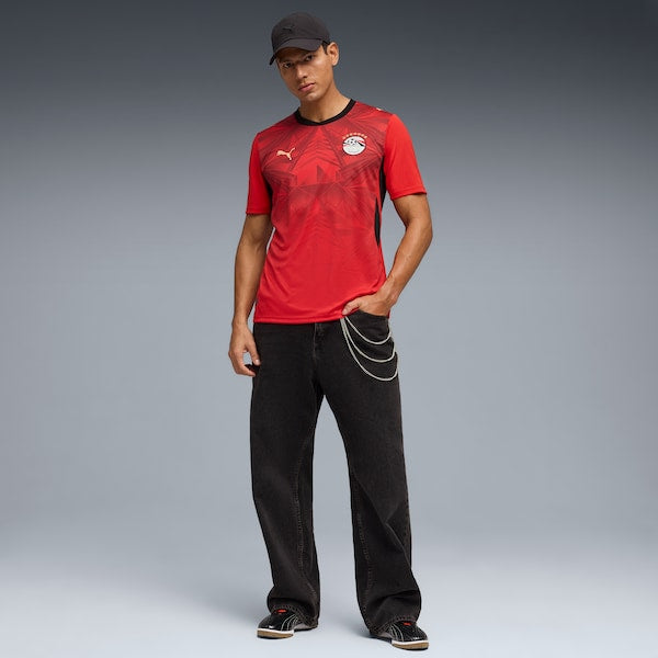 Soccer Intl Egypt National Team 2026 Home Replica Jersey Red