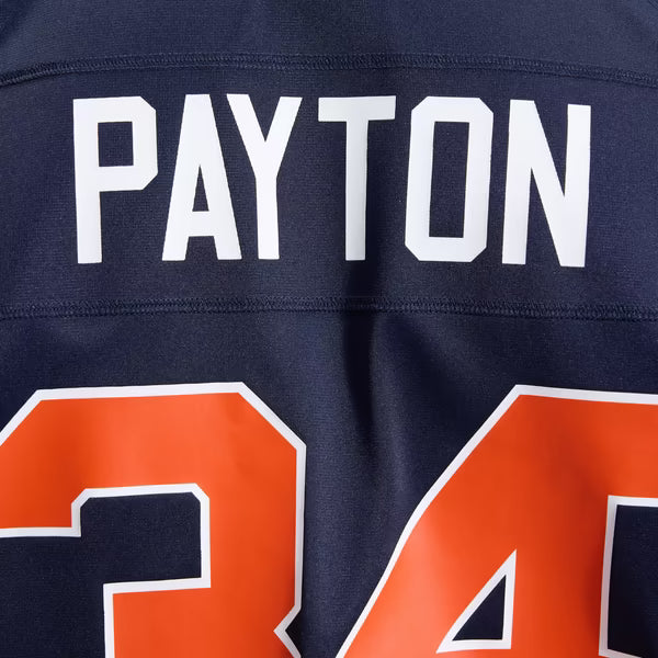 Walter Payton Chicago Bears Soccer Intl 2026 Rivalries Collection Game Jersey - Navy