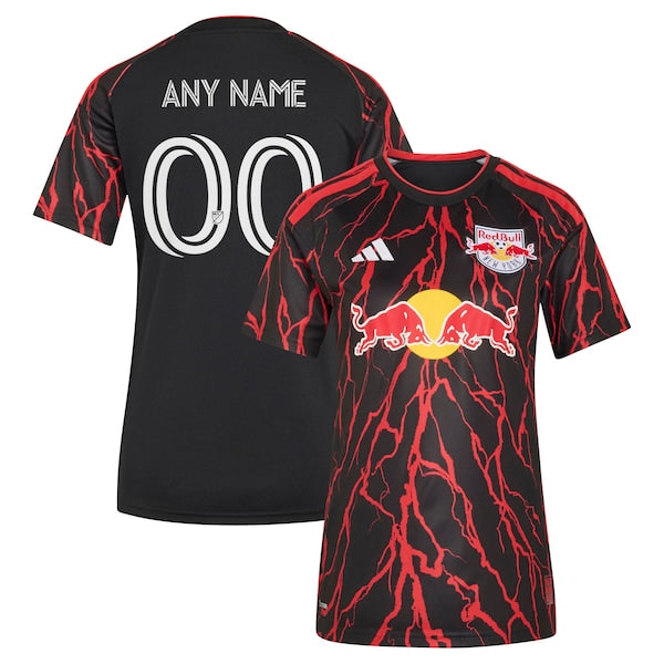 Soccer Intl New York Red Bulls 2026 The Rooted Kit Replica Custom Jersey Black